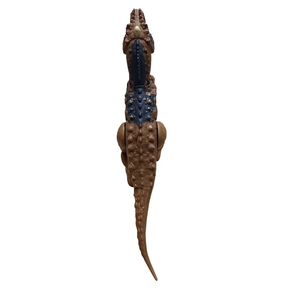 Mattel Jurassic World Roar Attack Majungasaurus Dinosaur Action Figure Brown Blu